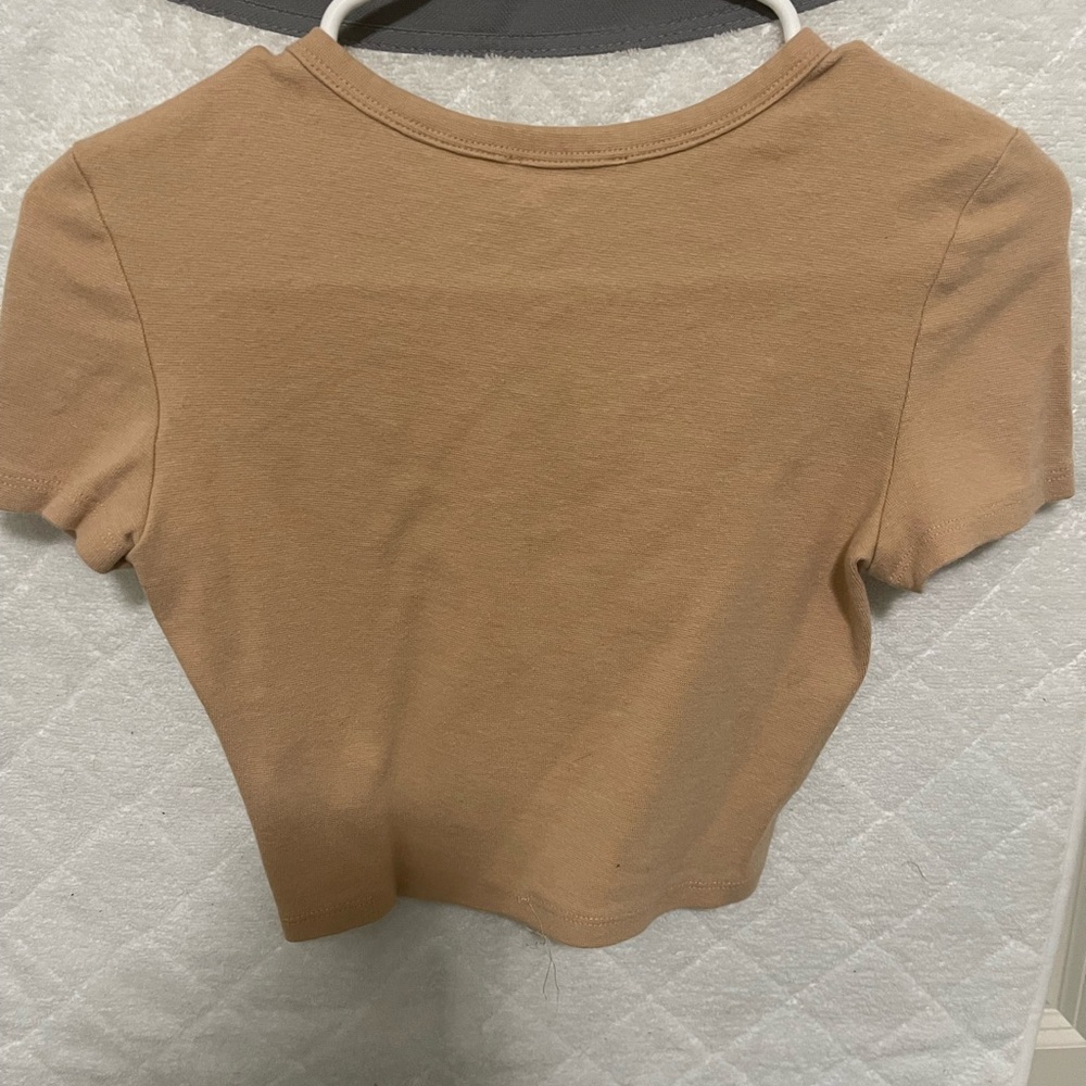 zara cropped tshirt